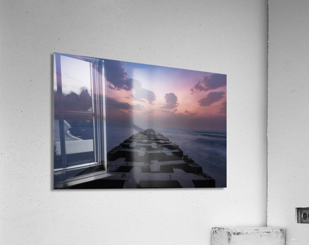 Sunrise Jetty Acrylic Print