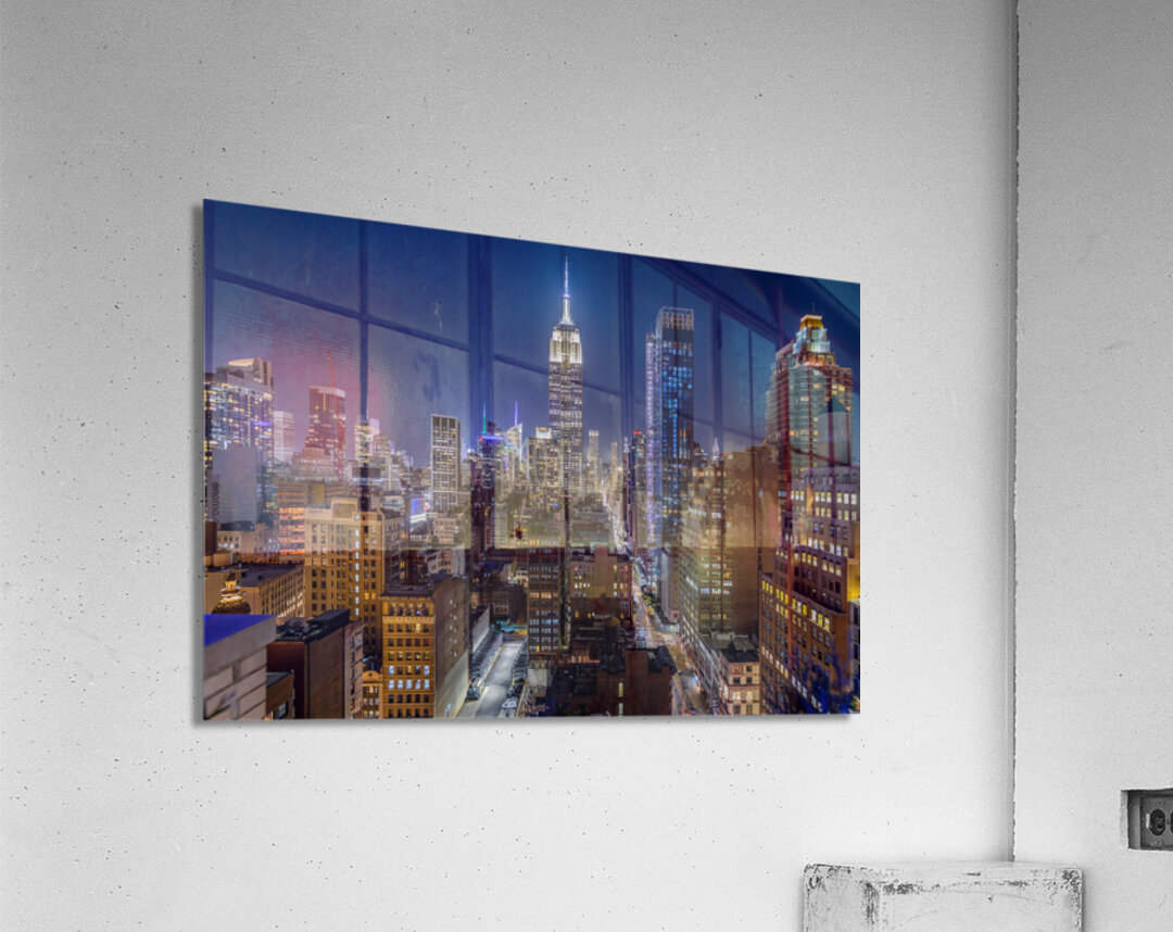 NYC 5th Ave View Acrylic Print
