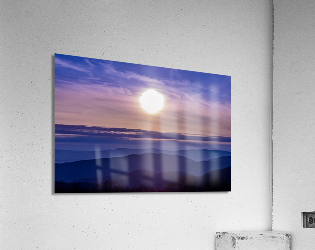Sunset Appalachians Acrylic Print