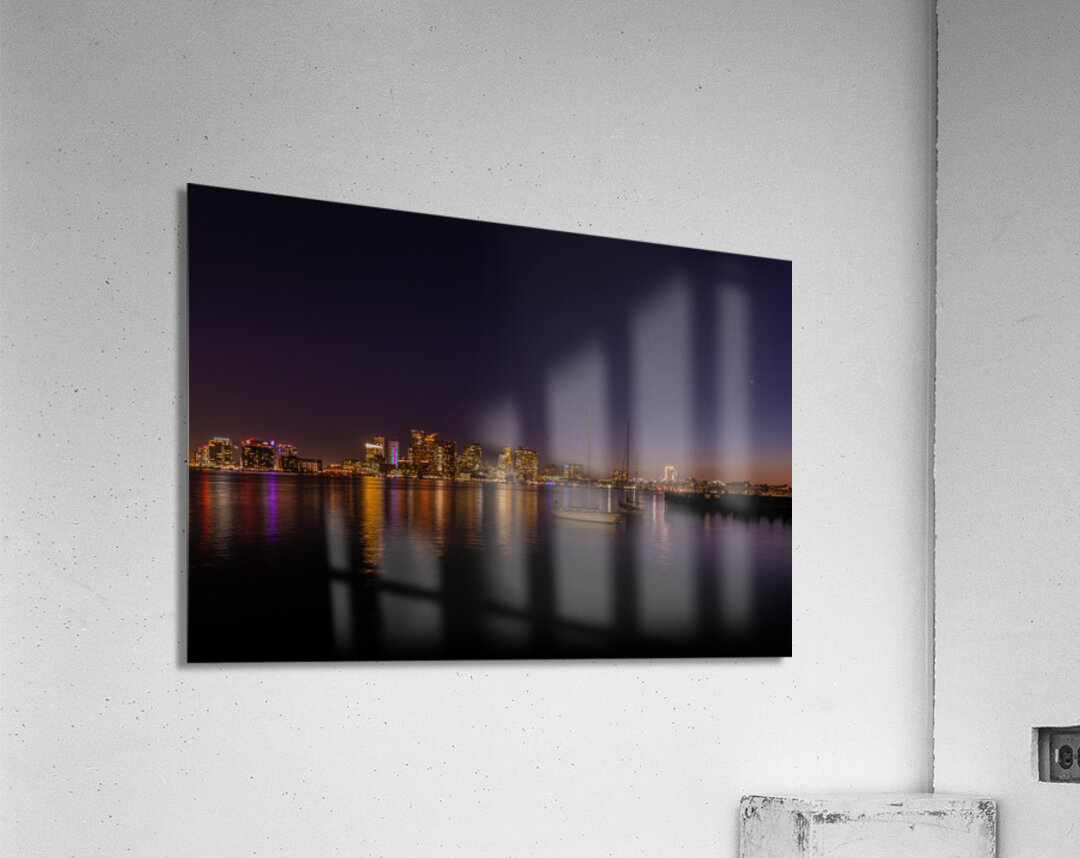 Boston Skyline Acrylic Print