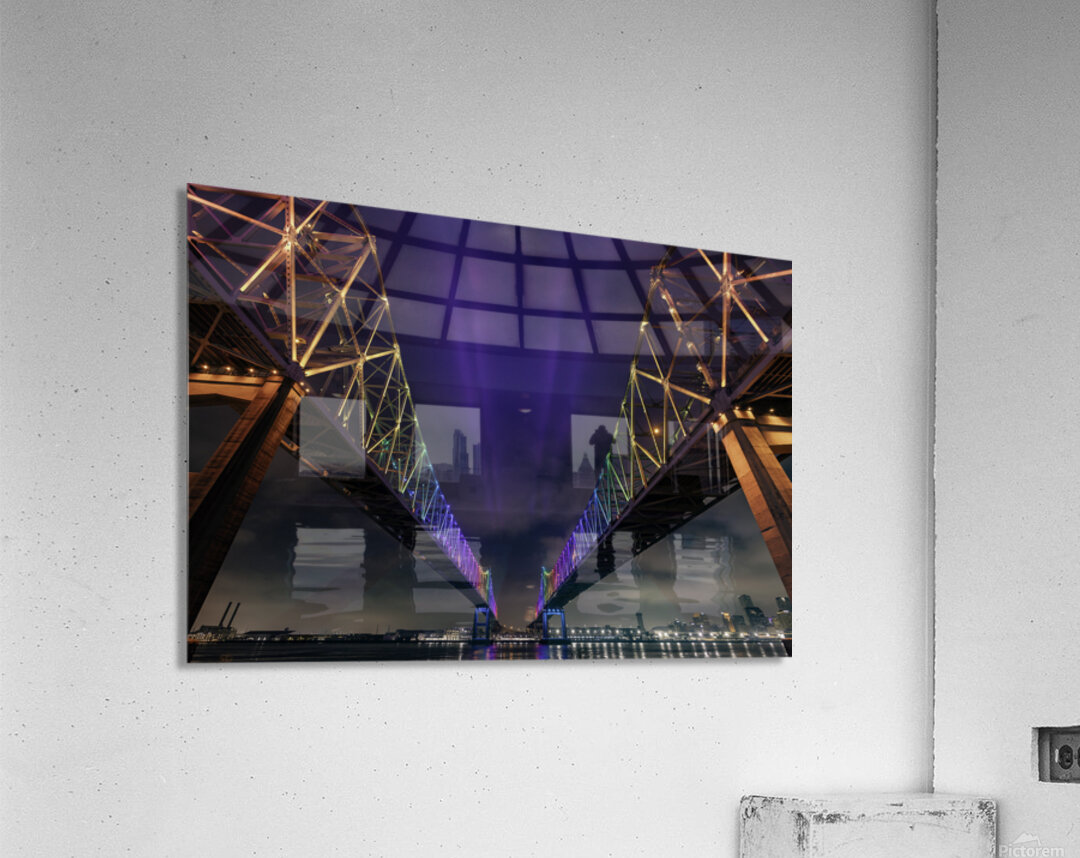 The Colors of New Orleans Acrylic Print