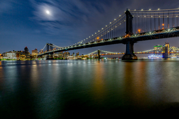 NYC Brooklyn  Manhatten by C R Fine Arts by Branded Exposure LLC