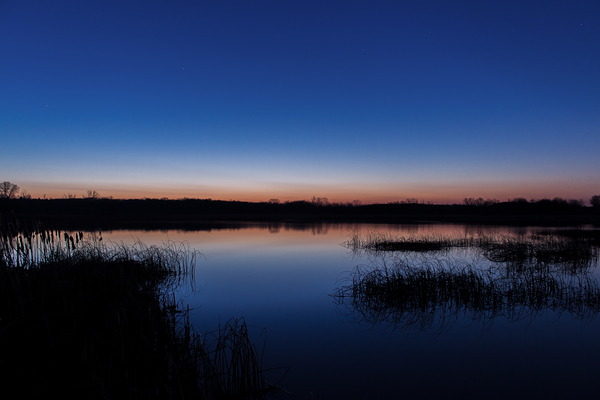 Peaceful Lake by C R Fine Arts by Branded Exposure LLC