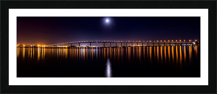 Coronado Bridge Picture Frame print