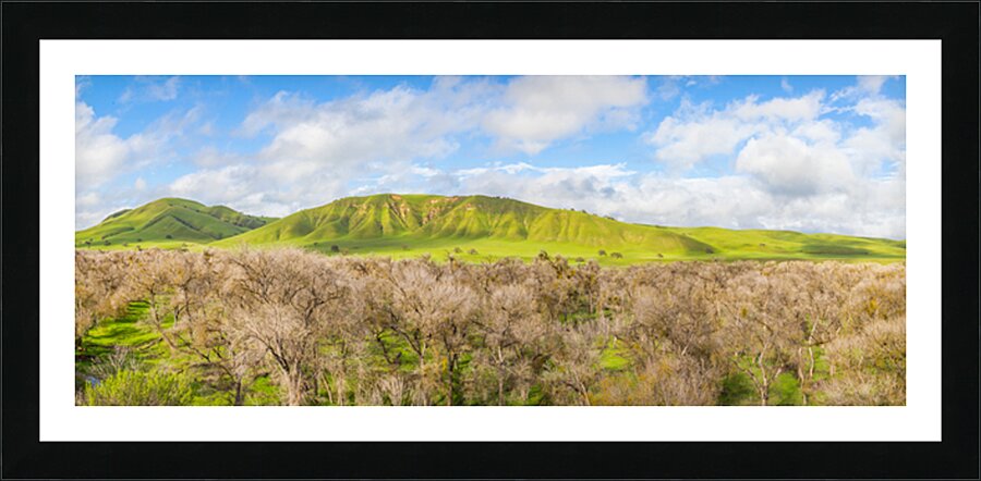 Untouched Hills Picture Frame print