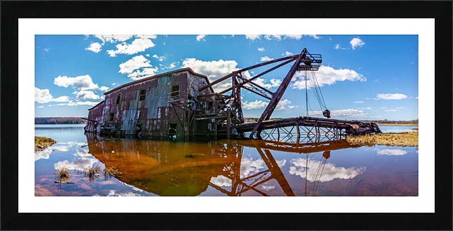 Left to Rust Picture Frame print