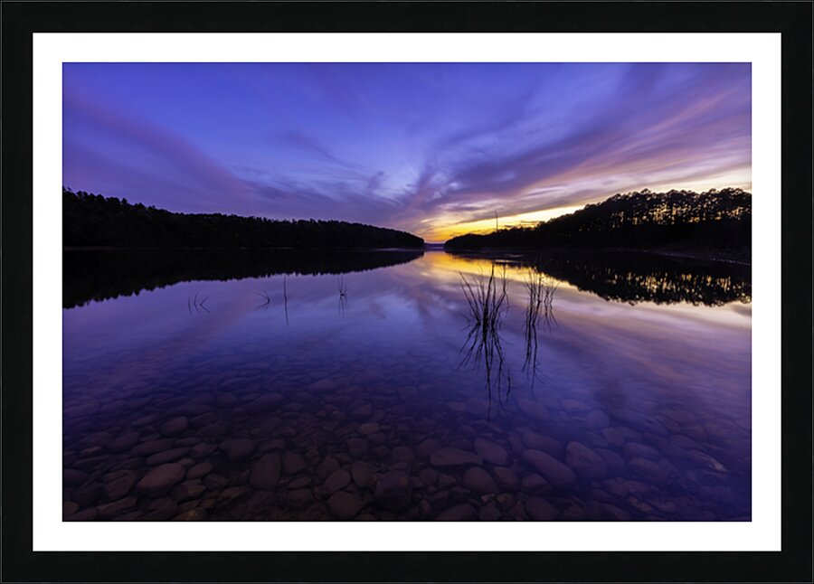 Heavens Sunset Picture Frame print