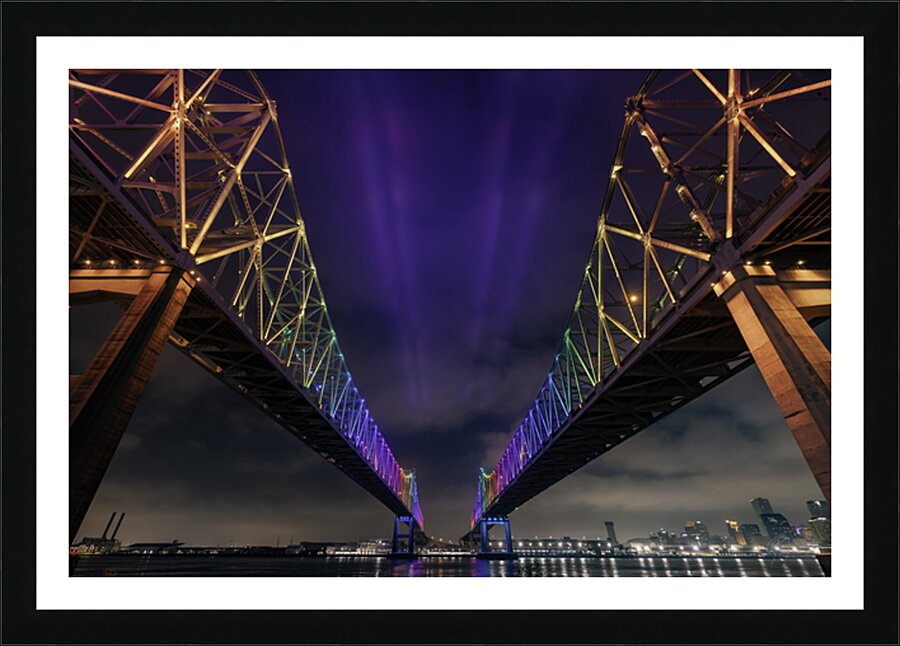 The Colors of New Orleans Picture Frame print