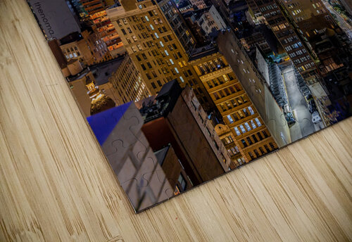 NYC 5th Ave View C R Fine Arts by Branded Exposure LLC puzzle