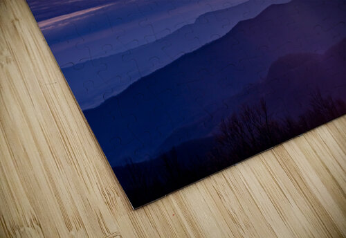 Sunset Appalachians C R Fine Arts by Branded Exposure LLC puzzle