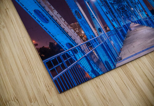 A Blue Stroll Through Arkansas C R Fine Arts by Branded Exposure LLC puzzle