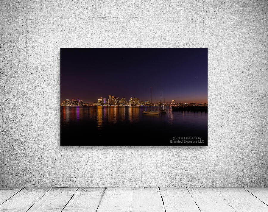 Boston Skyline Wall Preview