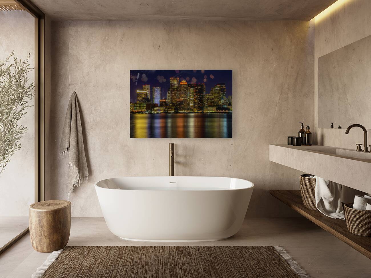 Boston Up Close Reproduction