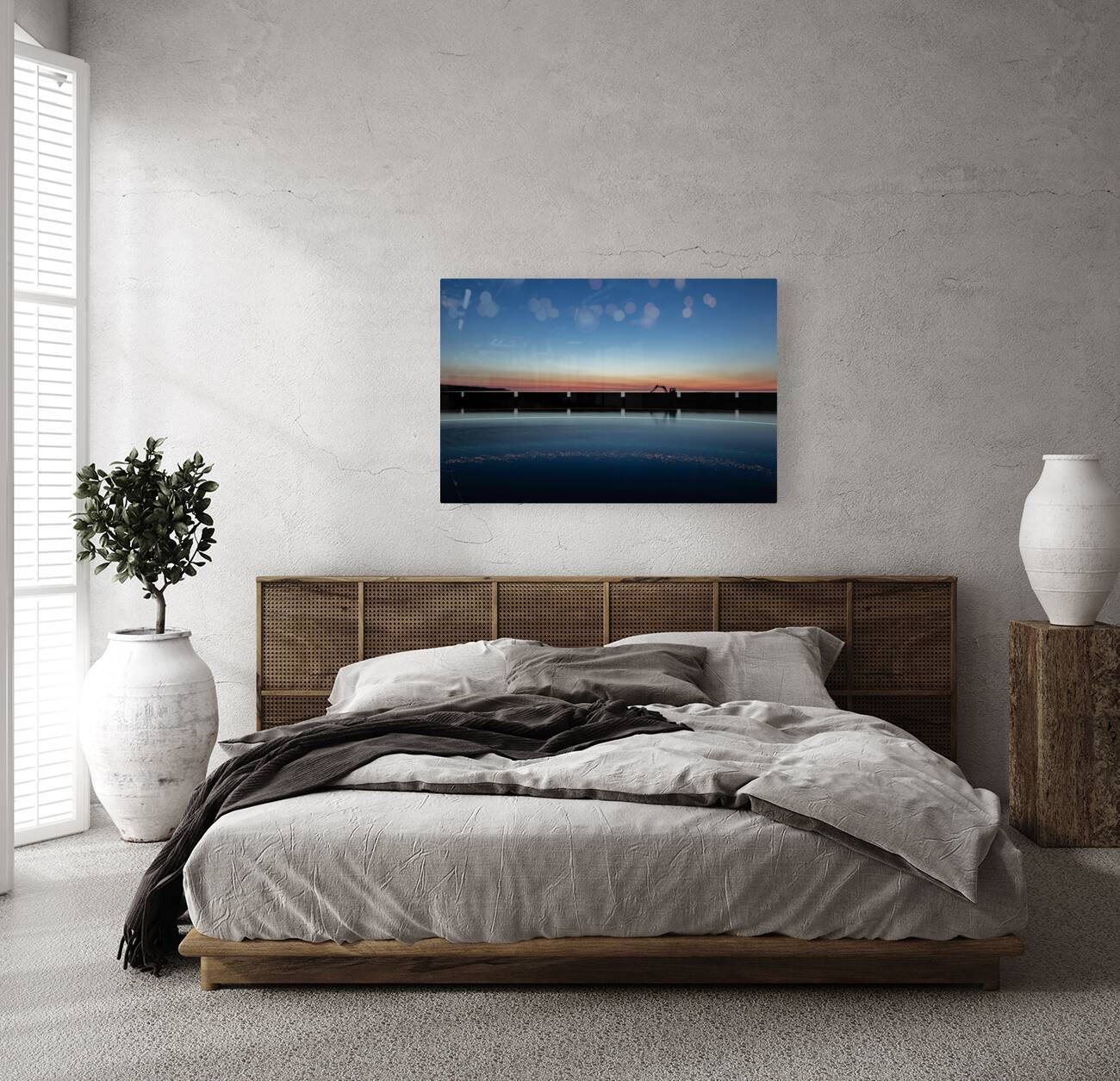 Port Washington Wave Break Reproduction