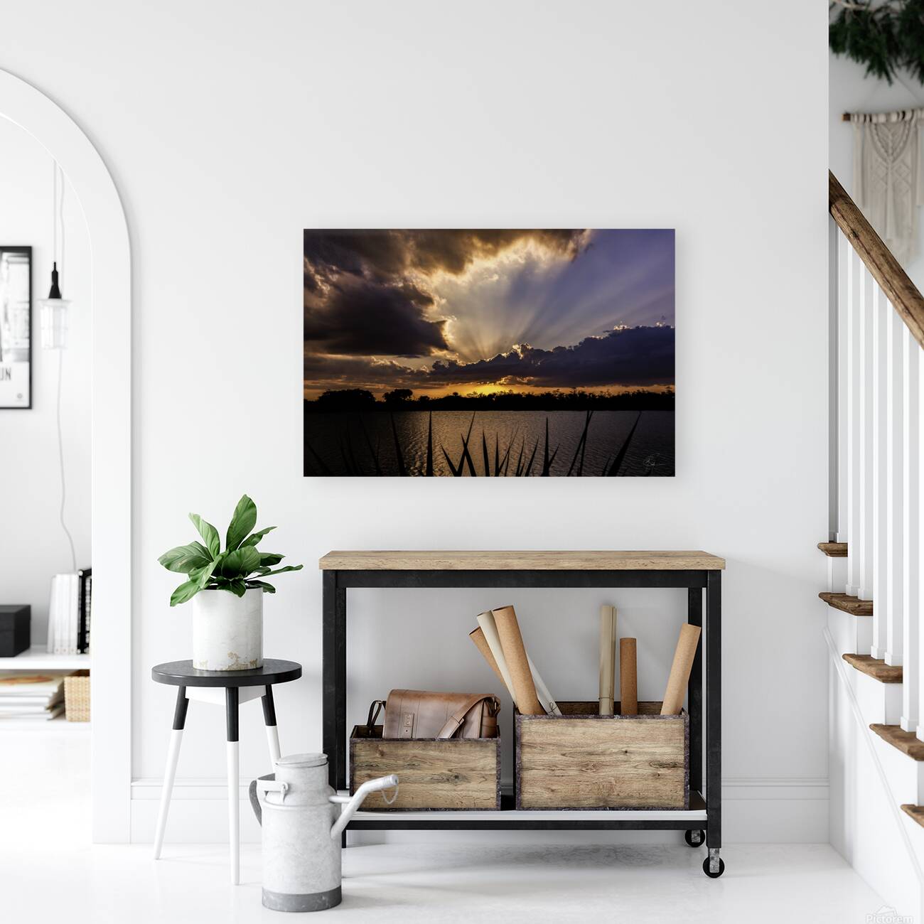 Everglades Sunset Reproduction